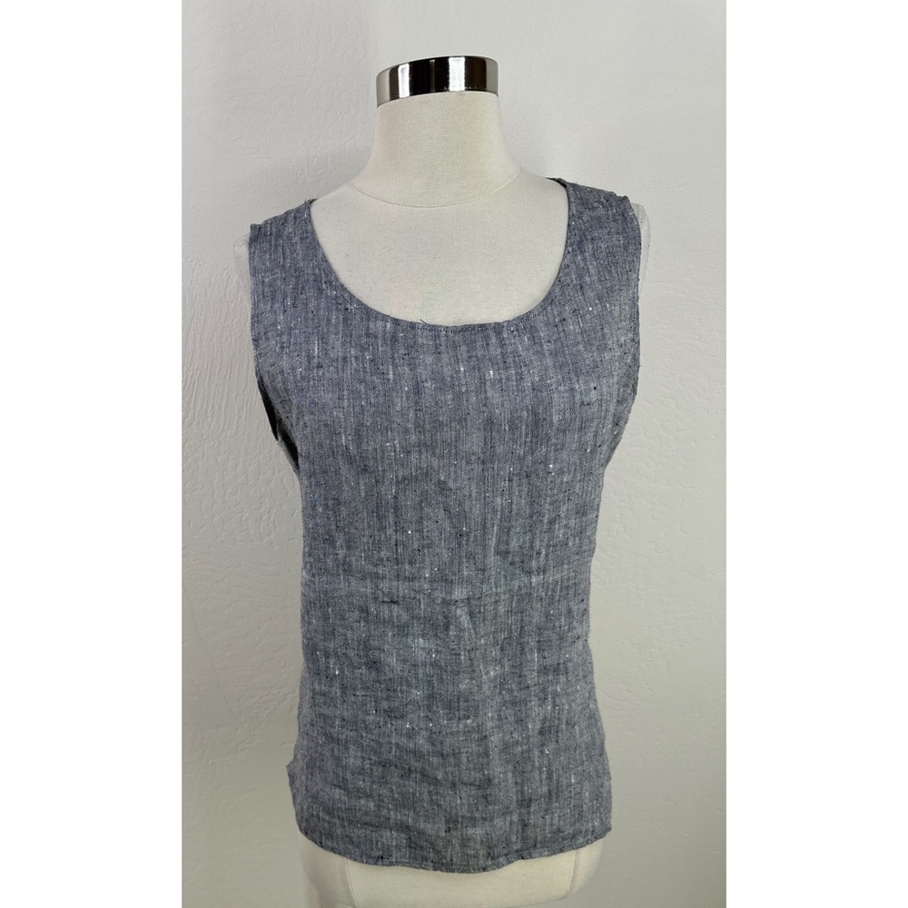 Comfy USA Sleeveless Scoop Neck Top